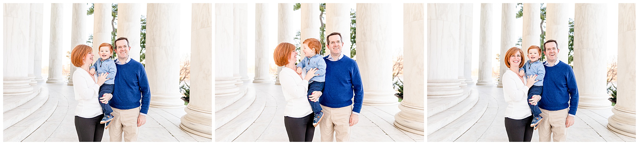 Family Photo Session at DC Memorials by Kofmehl Photography