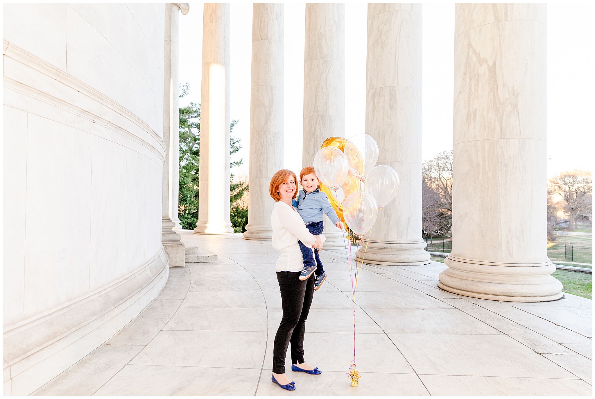 Birthday Photos at the Monuments in Washington D.C. by Kofmehl Photography