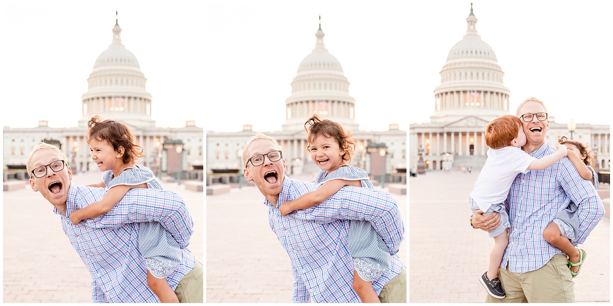 Family Photos at the Capitol in DC By Photographer Bethany Brasfield Kofmehl