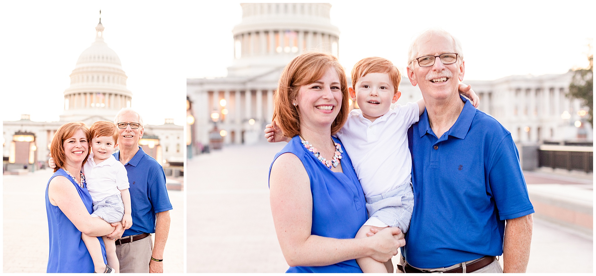 Family Photo Portraits at the Capitol in Washington, DC by Kofmehl Photography