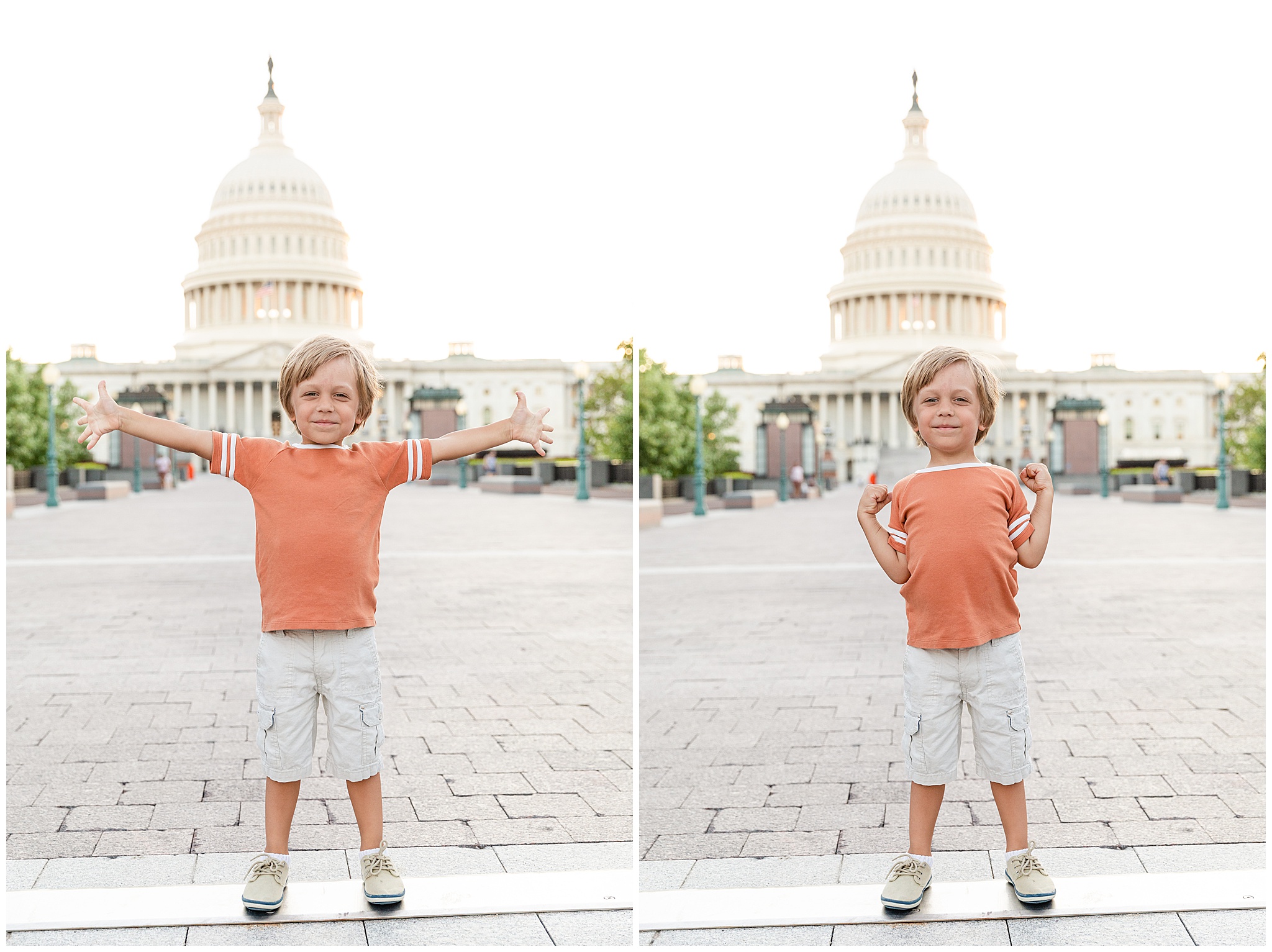 Photos at the Capitol in Washington DC with Photographer Bethany Brasfield Kofmehl
