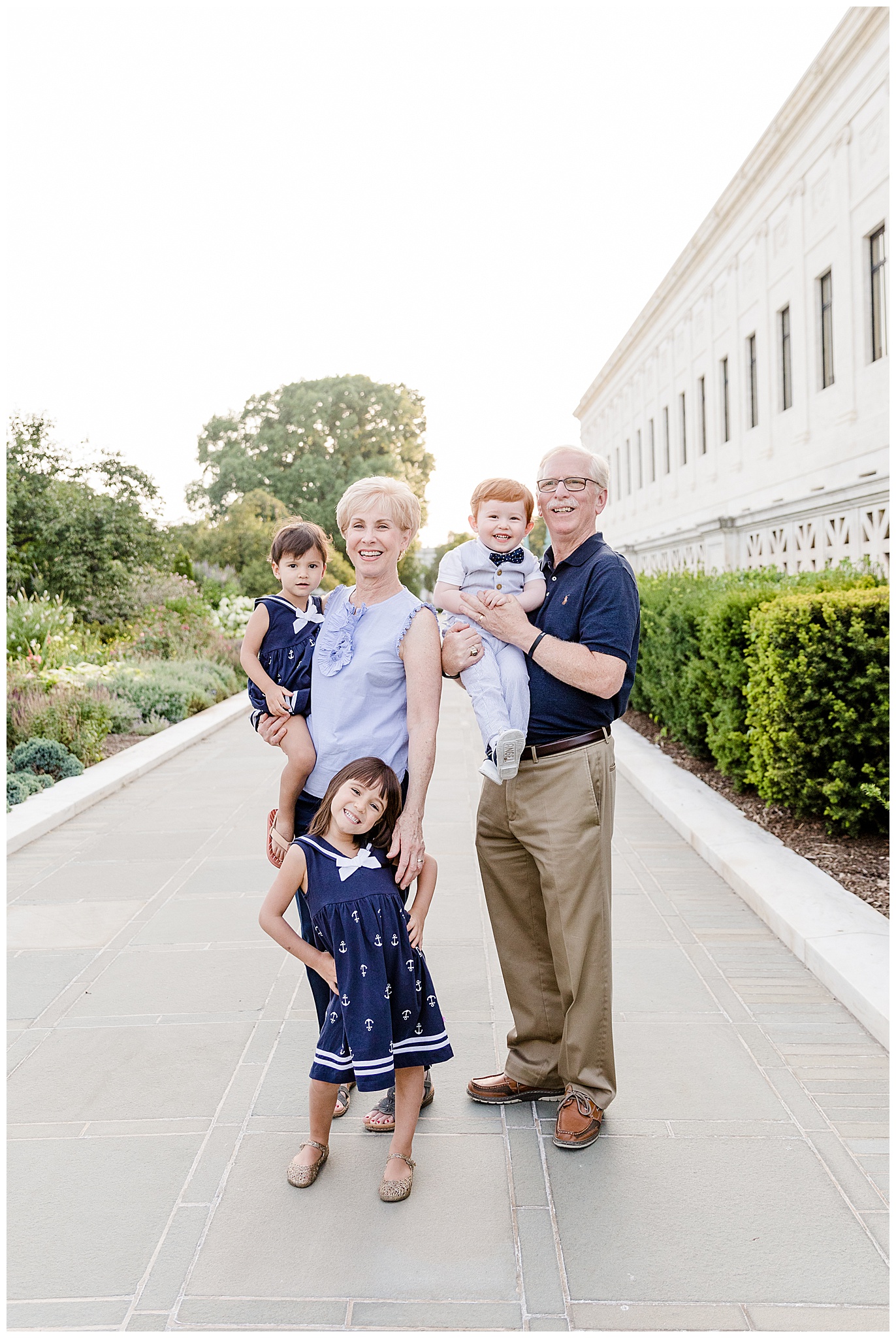 Grandparents Photo Session in Washington, DC with Kofmehl Photography