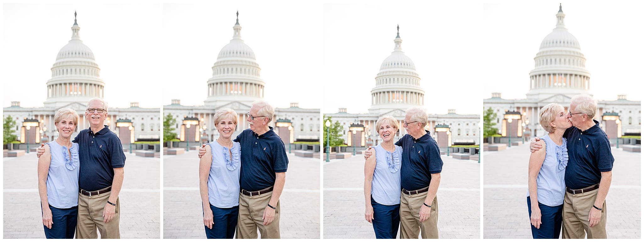 Grandparents Photo Session at the Capitol in Washington DC with Kofmehl Photography
