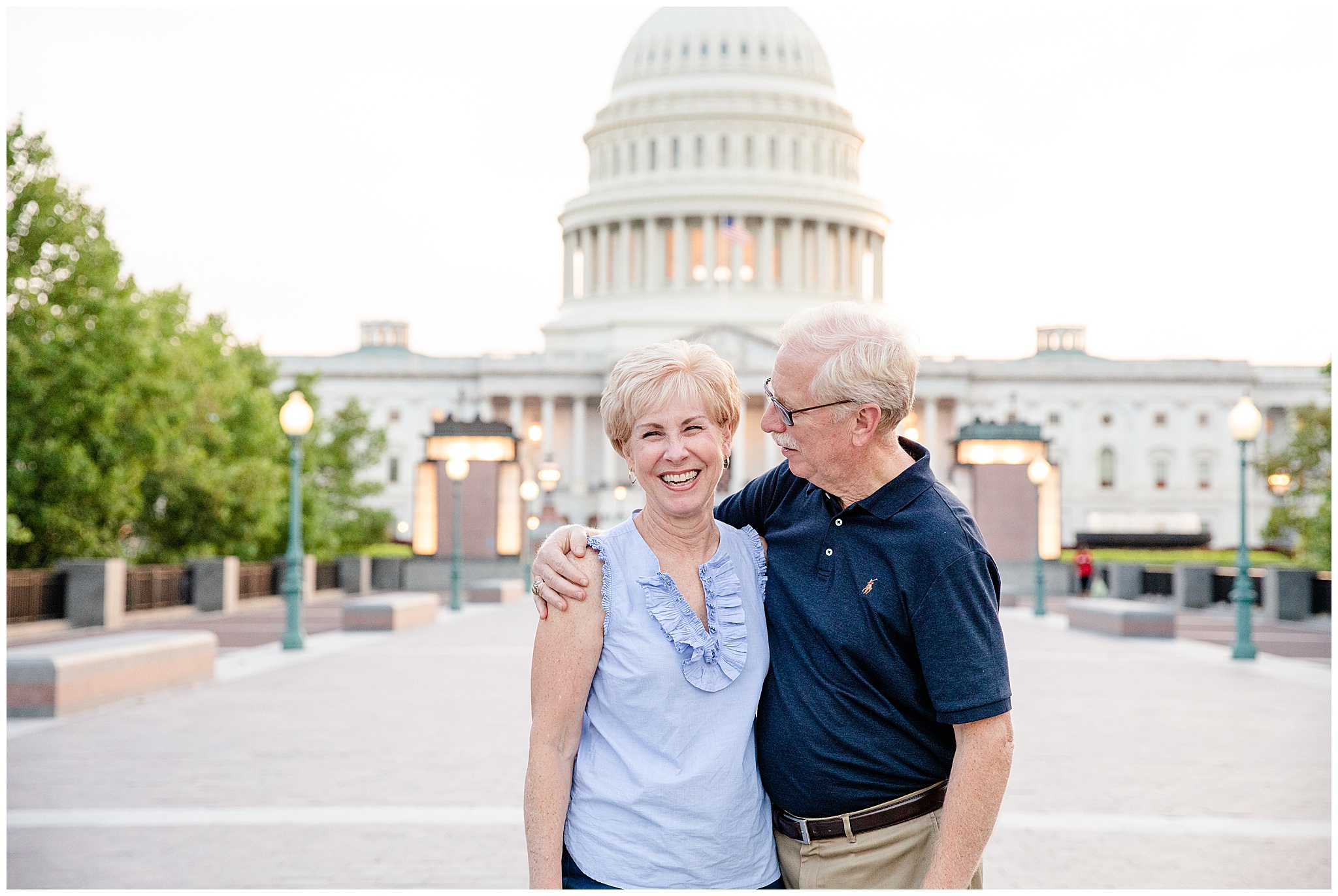 Gorgeous Photos of Grandparents at the Capitol in Washington DC by Bethany M. Brasfield Kofmehl