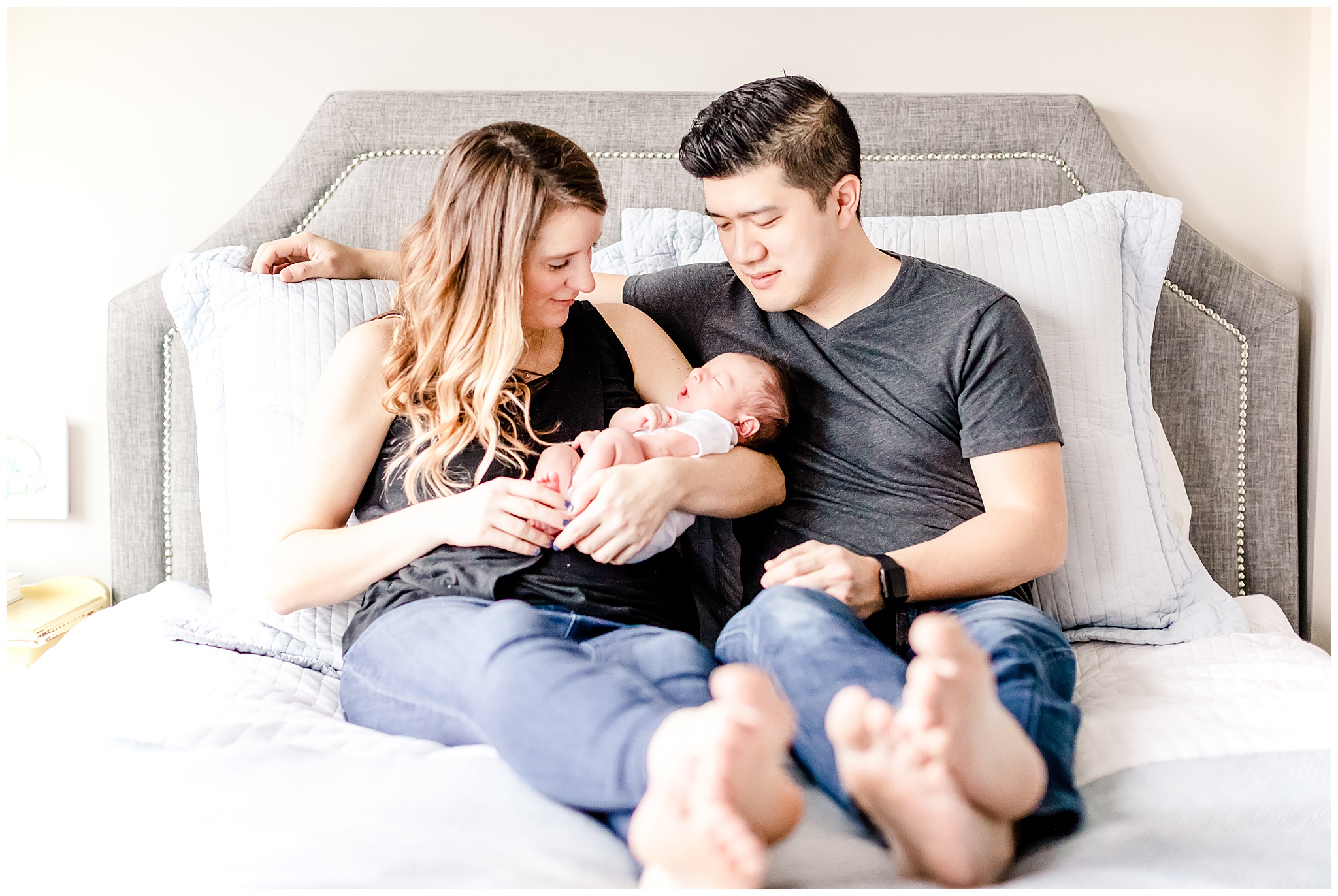 Newborn Session at Home in DC by Kofmehl Photography