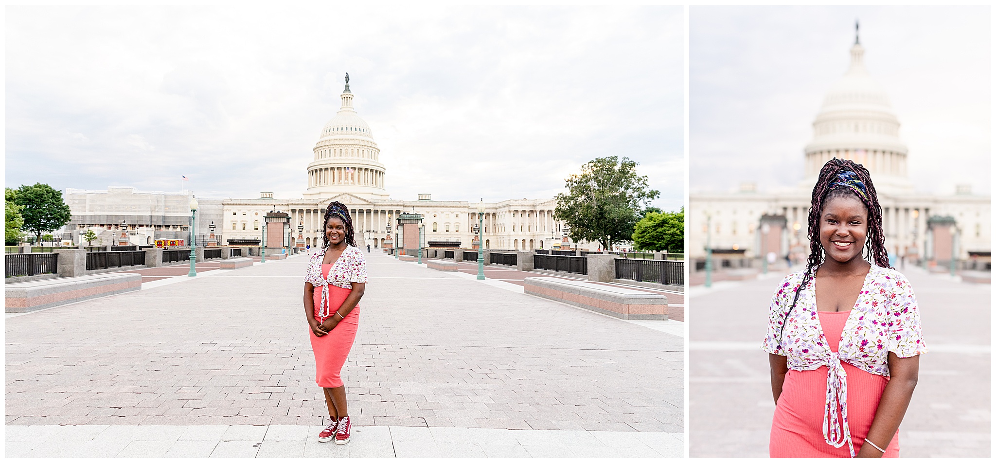 Senior Photos at the Capitol in Washington, DC, by Kofmehl Photography
