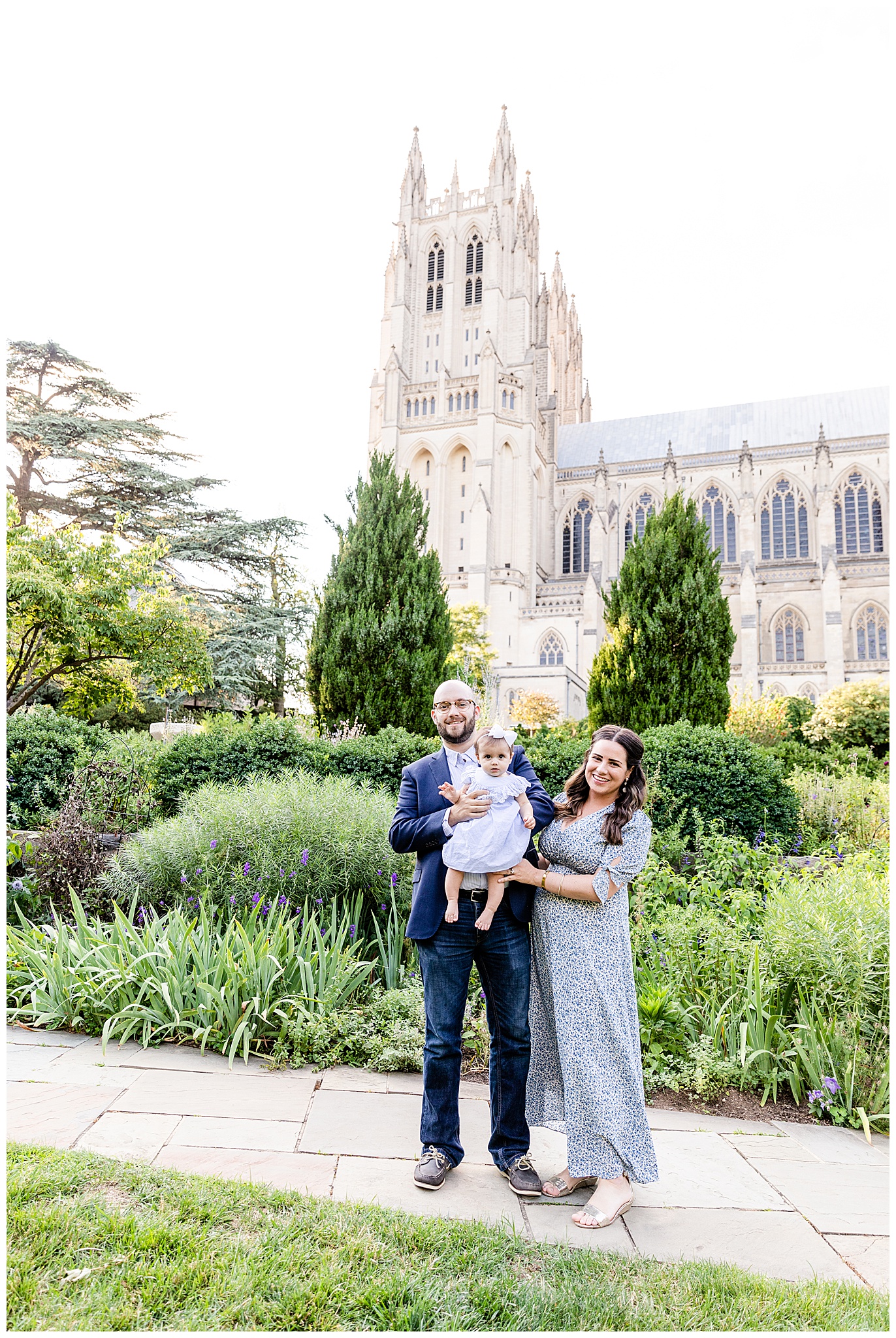 Family Photoshoot at Bishop's Garden by DC based photographer Bethany Brasfield Kofmehl