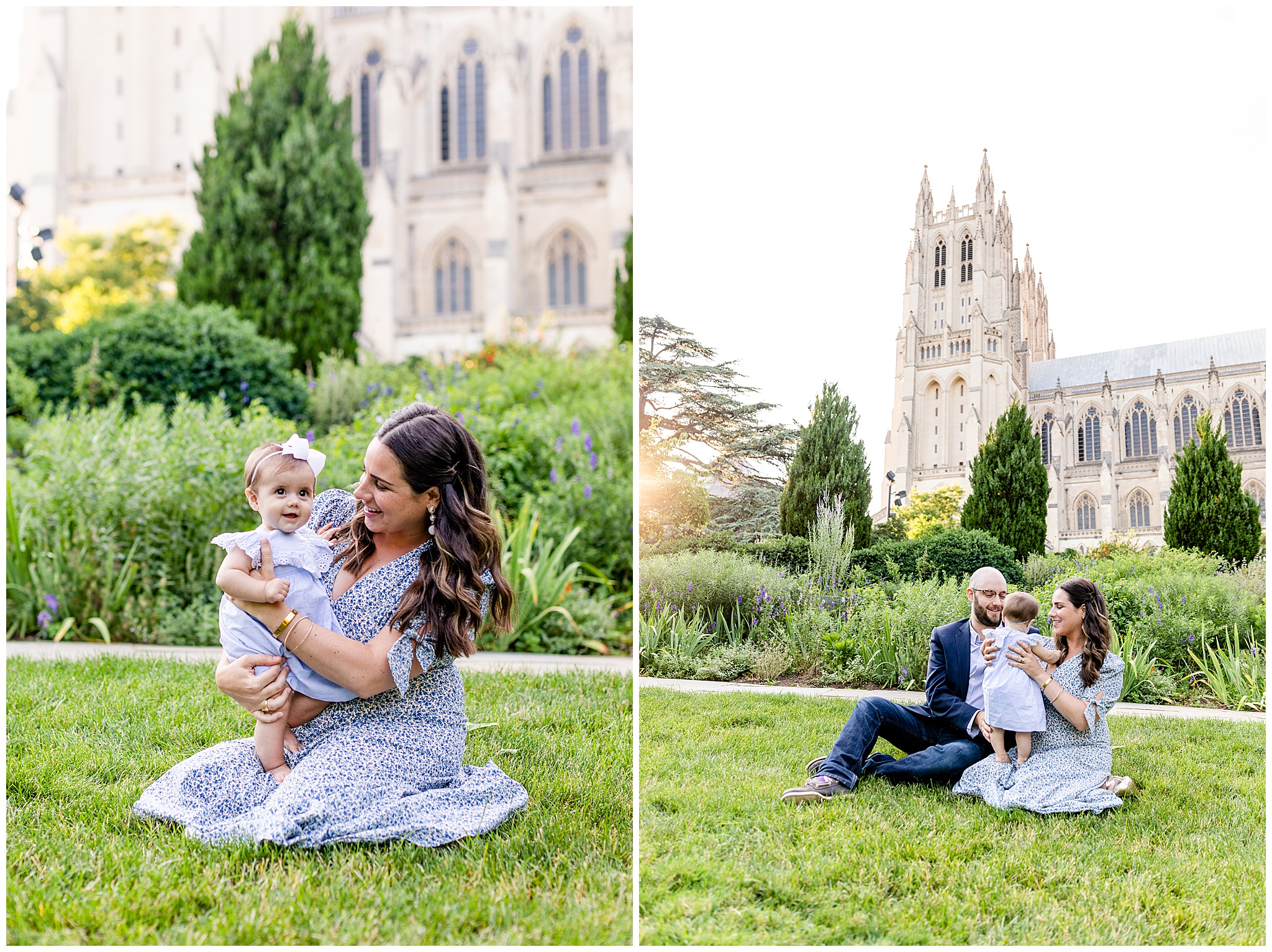 Gorgeous Family Session at Bishop's Garden at the National Cathedral by Kofmehl Photography